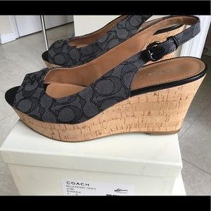 Coach Ferry Monogram Slingback